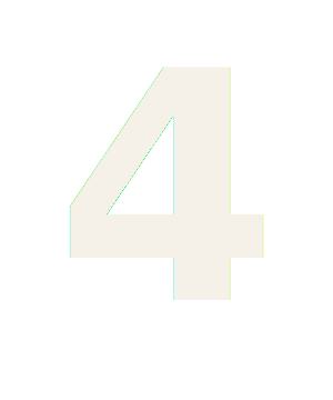 An icon of the number 4 used for the FindMyHydrant steps.